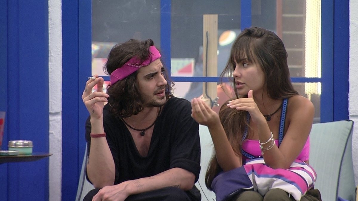 Thaís e Fiuk no BBB 21