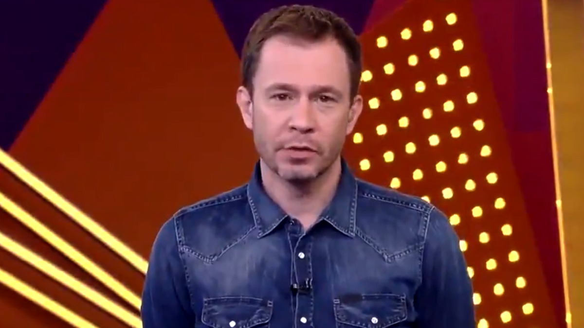 Tiago Leifert no BBB 21 (Reprodução/Globo)