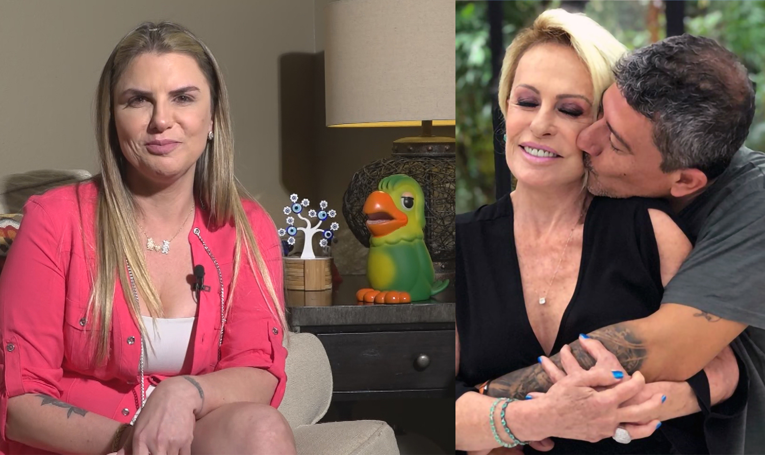 Alessandra Veiga, Ana Maria Braga e Tom Veiga