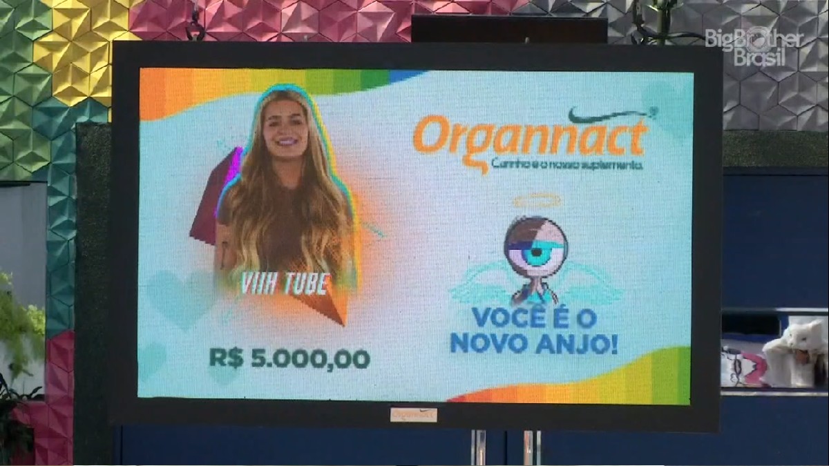 Viih Tube vence a prova do Anjo no BBB 21
