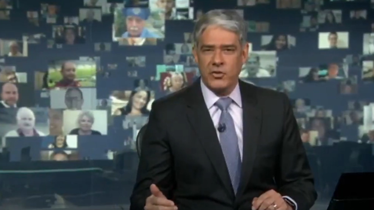 William Bonner no Jornal Nacional (Reprodução/Globo)
