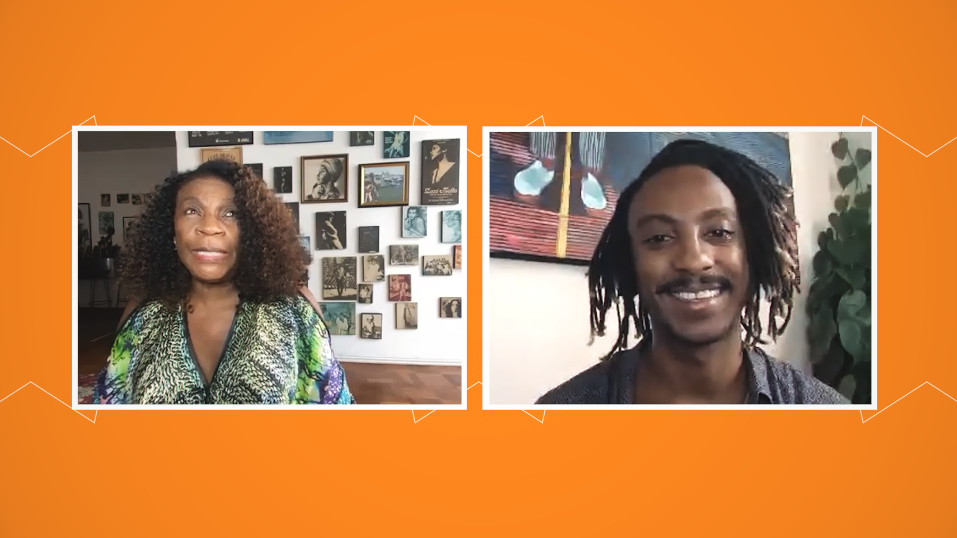Zezé Motta e Alberto Pereira Jr no Trace Trends