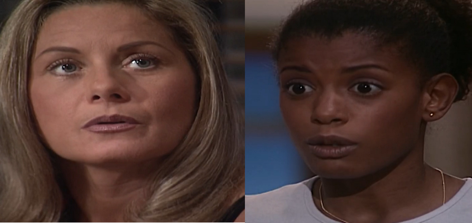 Helena (Vera Fischer) e Zilda (Thalma de Freitas) em Laços de Família
