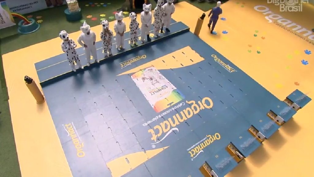 Prova do líder no BBB 21 (Reprodução Globoplay)