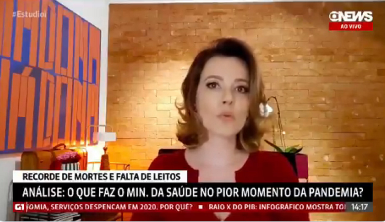 Natuza Nery na GloboNews