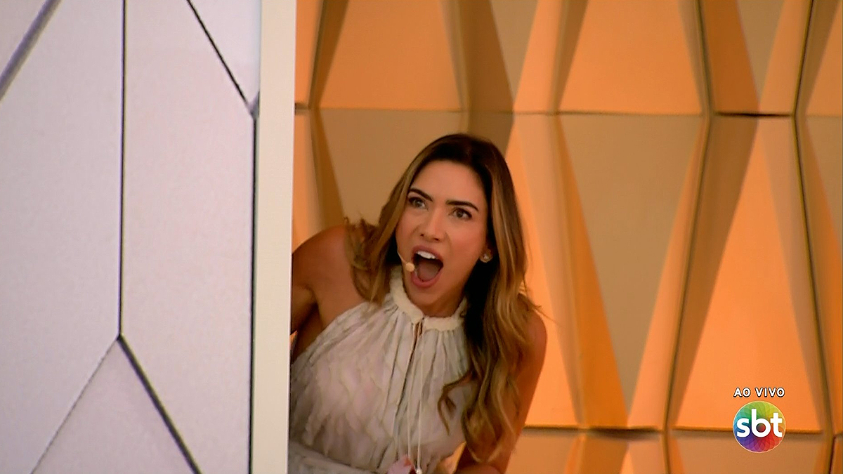 Patricia Abravanel no Vem Pra Cá, programa do SBT