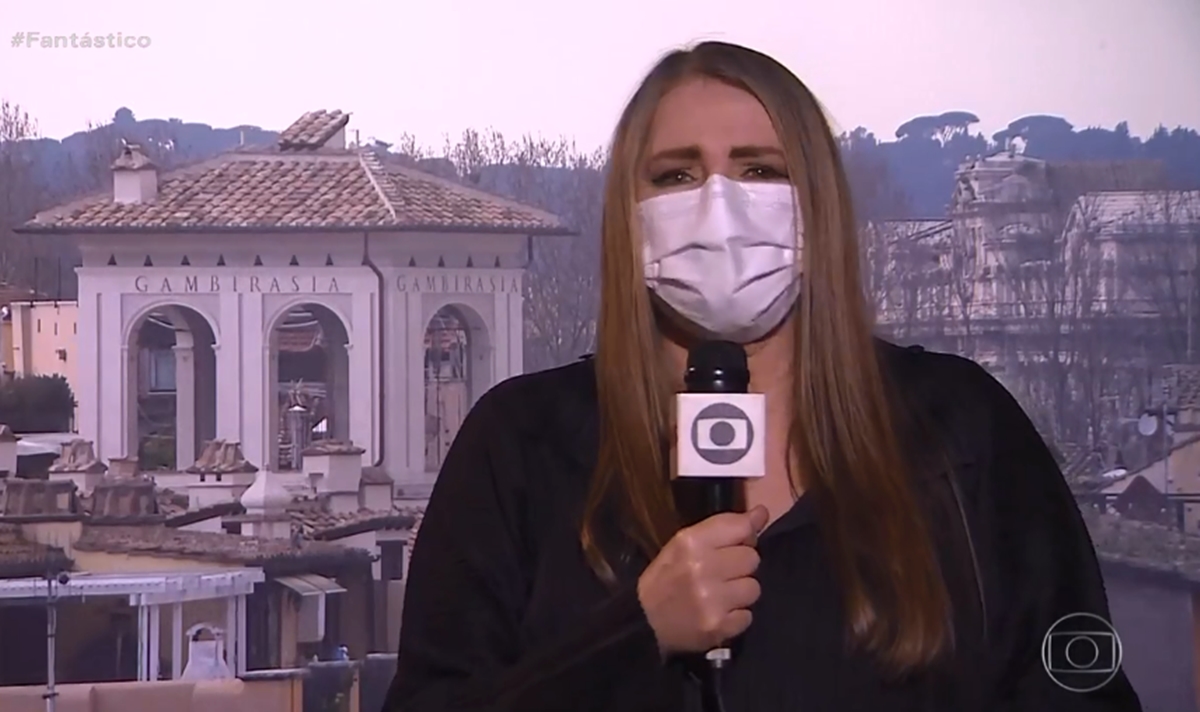 Ilze Scamparini fala de Big Brother no Fantástico e vira piada na web (Reprodução: Globo)
