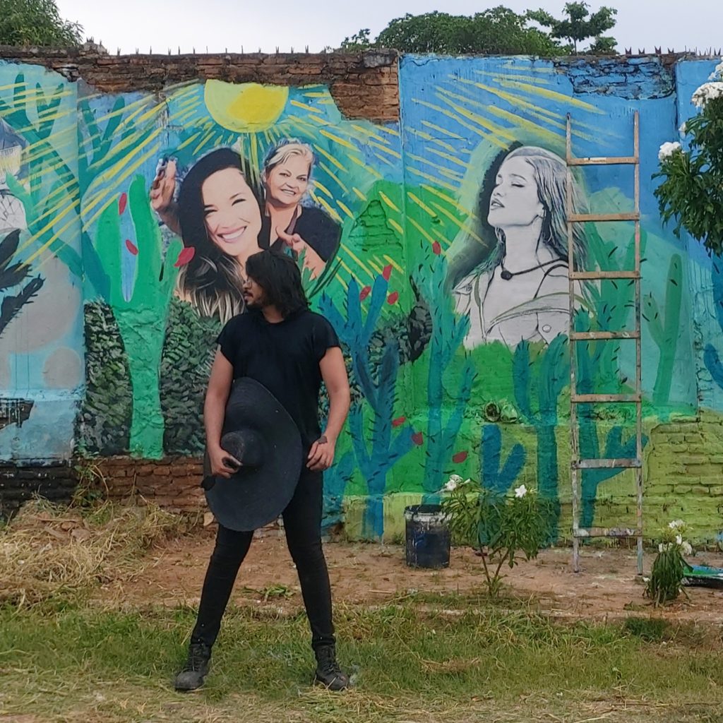 Arte em homenagem para Juliette do BBB 21 (Artista: Wanderson Petrova).