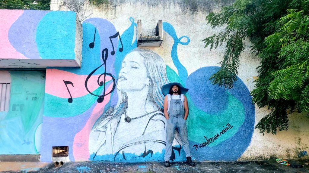 Arte em homenagem para Juliette do BBB 21 (Artista: Wanderson Petrova).