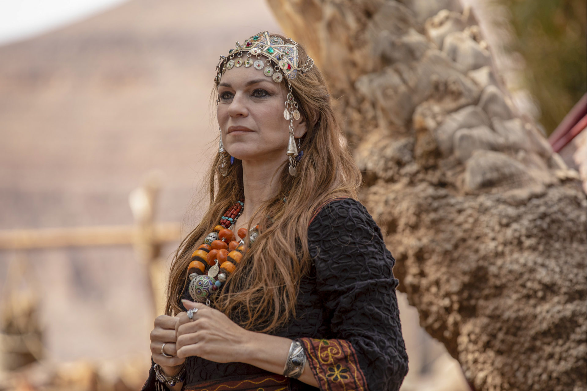 Adriana Garambone como Sara em Gênesis (Edu Moraes / Record TV)