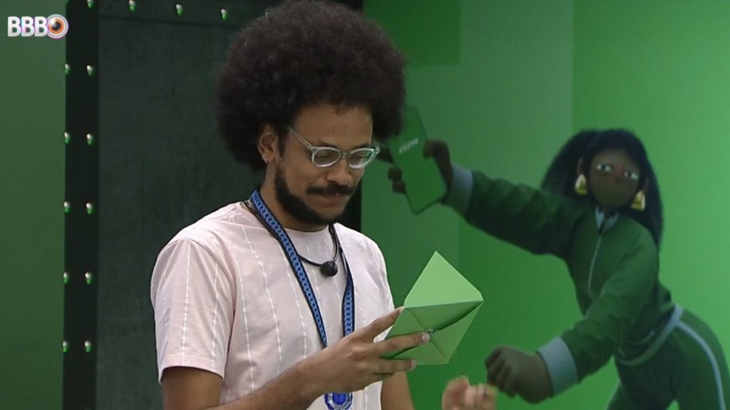 João Luiz transferiu 5 mil reais para a mãe no BBB 21