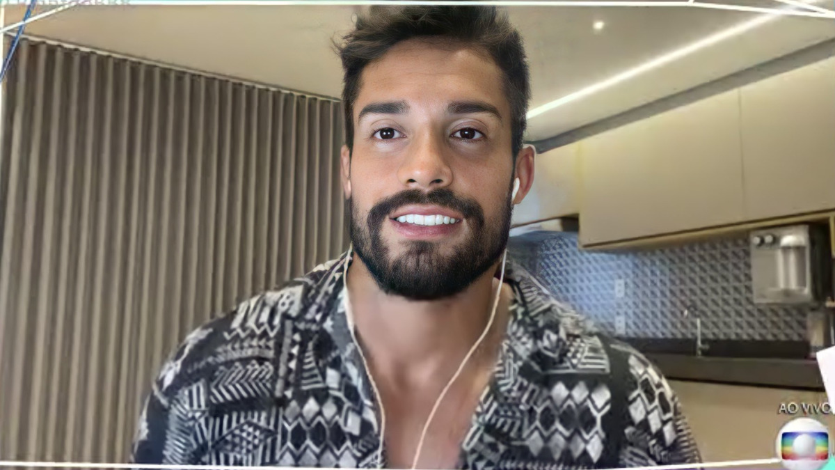 Arcrebiano participa do Plantão BBB (Reprodução/Globo)
