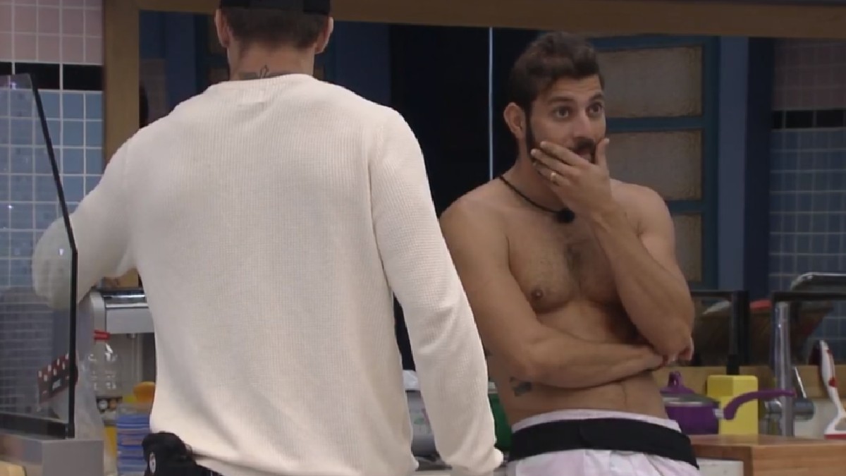 Arthur e Caio no BBB 21
