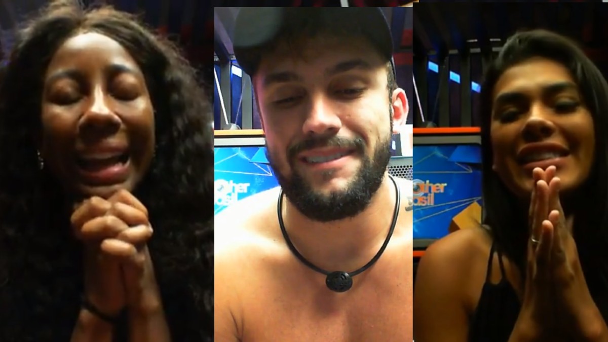 Camilla de Lucas, Arthur e Pocah no BBB 21