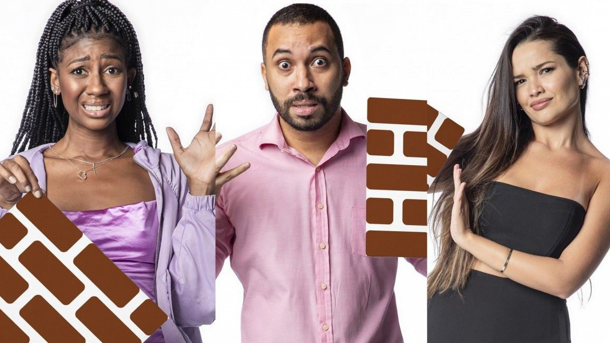 Camilla de Lucas, Gilberto e Juliette no paredão do BBB 21