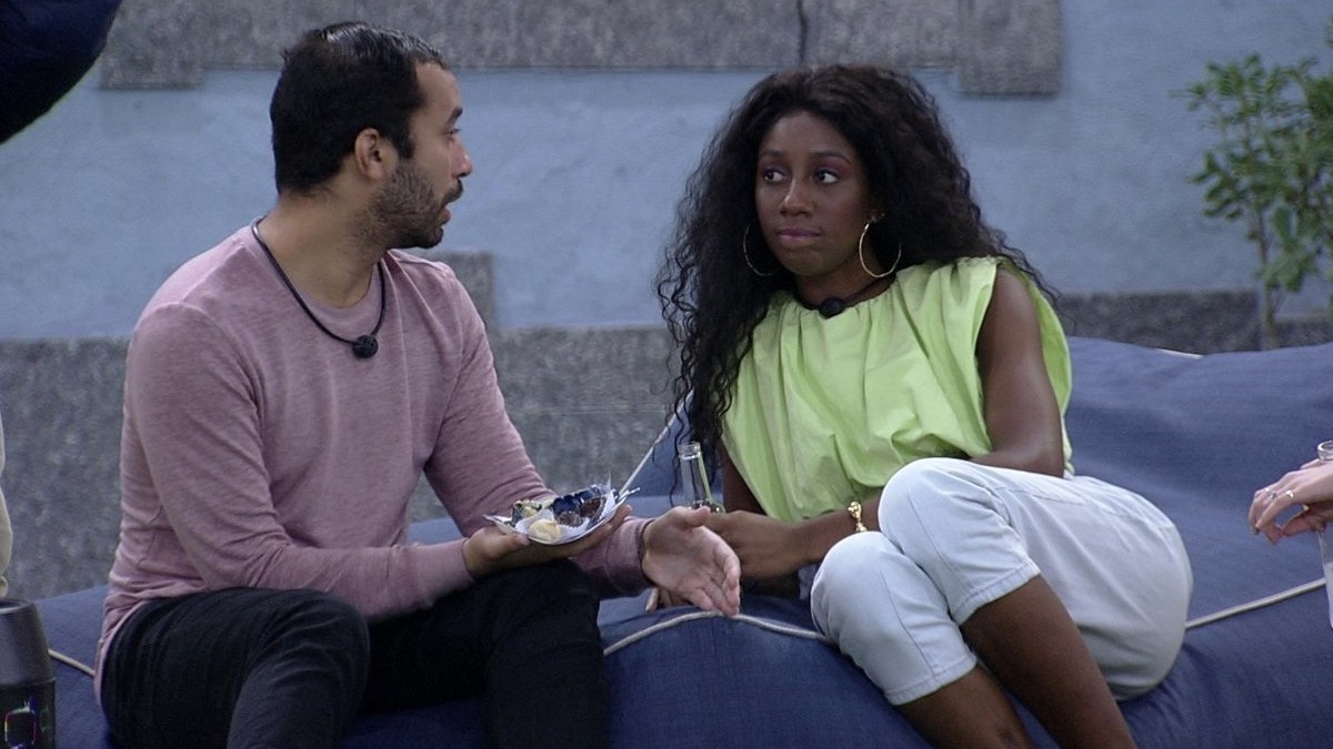 Camilla de Lucas e Gilberto no BBB 21