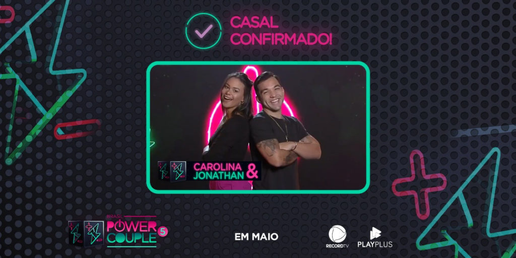 Carolina e Jonathan (Reprodução/Record TV)