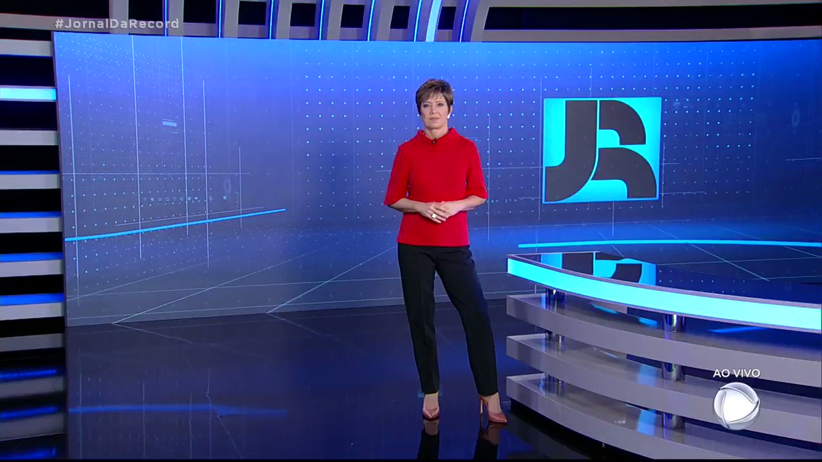 Christina Lemos no Jornal da Record