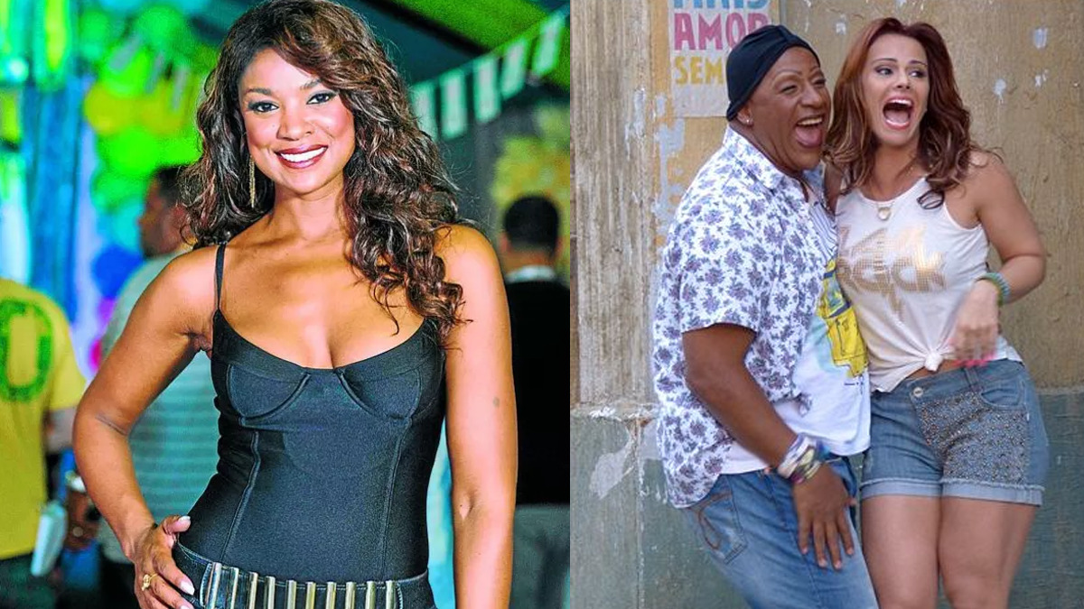 Cris Vianna, Aílton Graça e Viviane Araújo estavam no mesmo núcleo de Império (Reprodução/Globo)