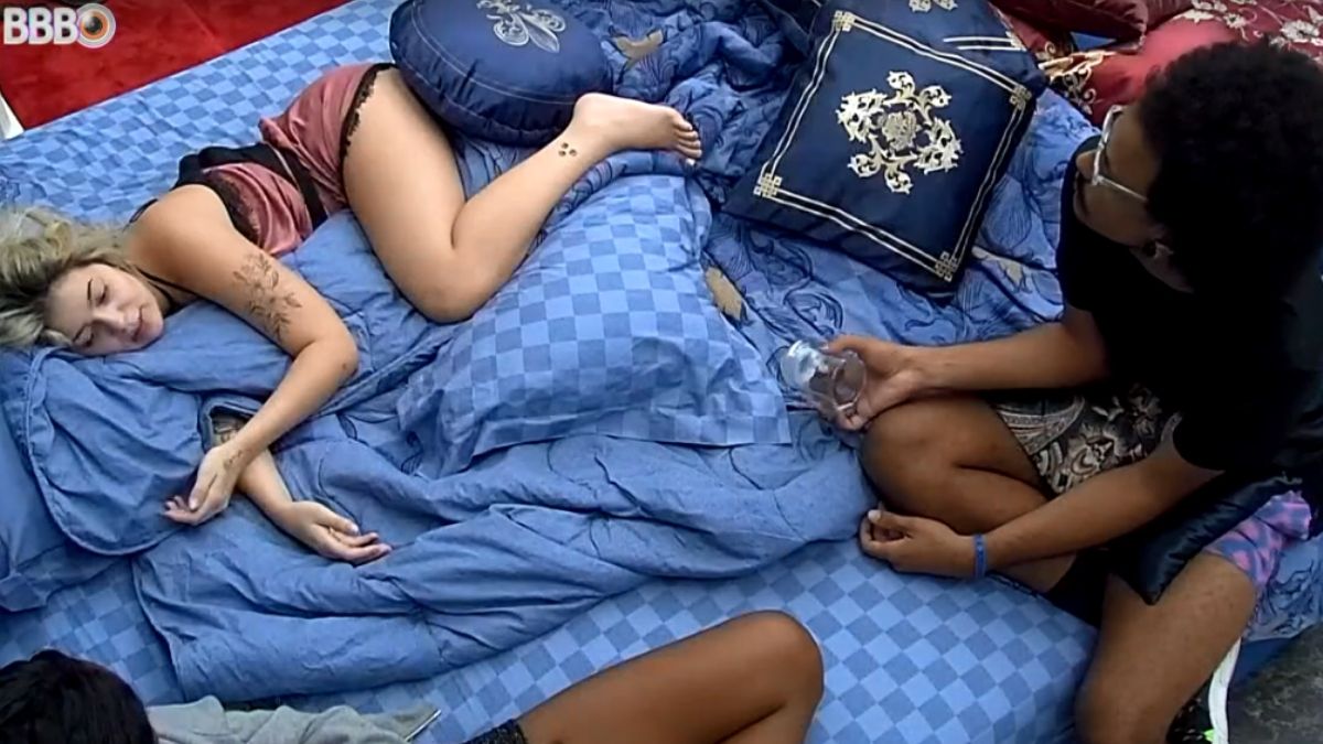 Viih Tube, João Luiz e Camilla de Lucas no Quarto do Líder no BBB 21