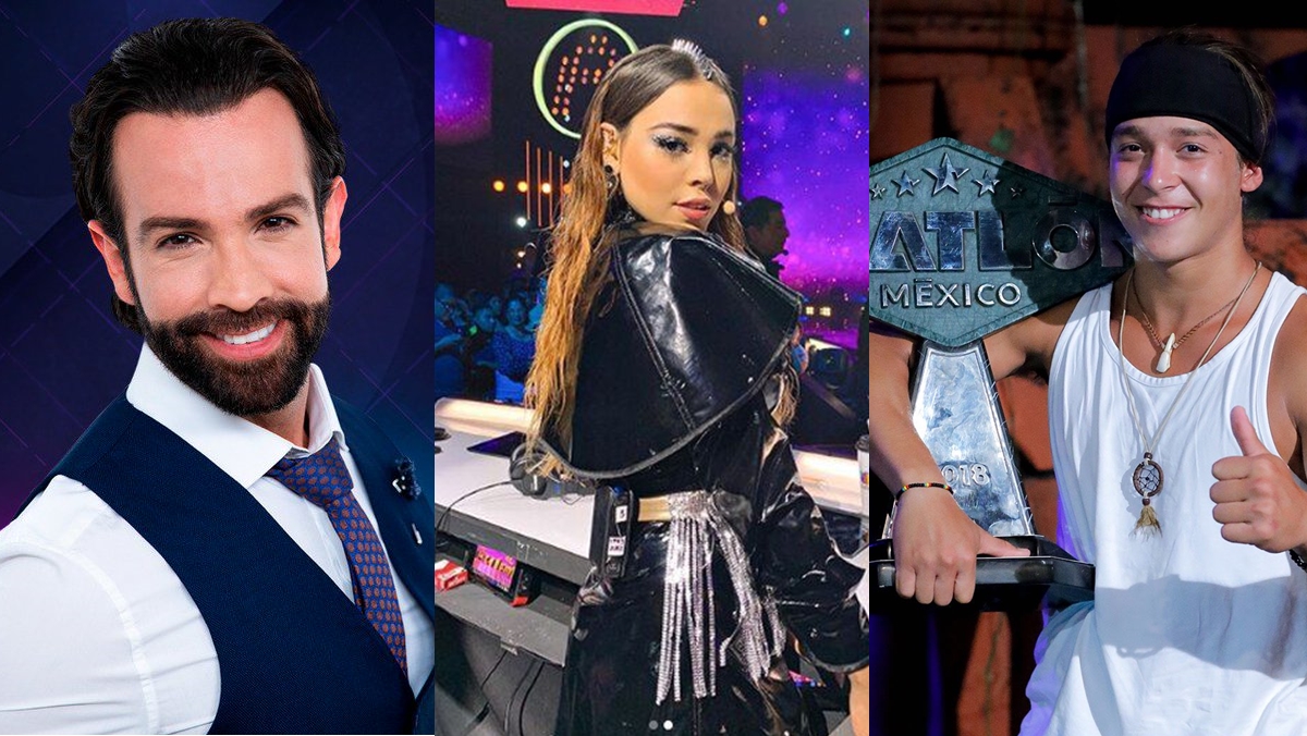 Diego de Erice, Danna Paola e Ernesto Cázares (Reprodução/Montagem Observatório da TV)