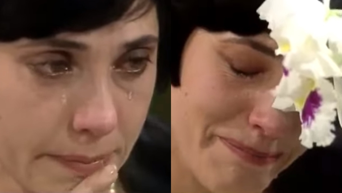 Diná sofre com a morte de Otávio (Reprodução: Globo)