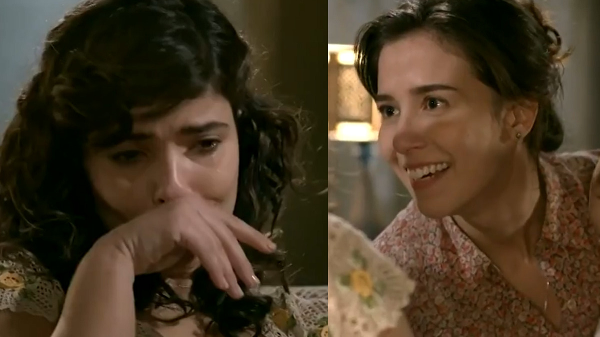 Eliane (Vanessa Giácomo) e Cora (Marjorie Estiano) em Império (Reprodução/Globo)