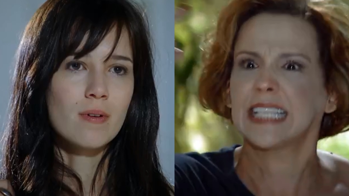 Eva (Ana Beatriz Nogueira) reencontra Manu (Marjorie Estiano) e a humilha (Reprodução: Globo)