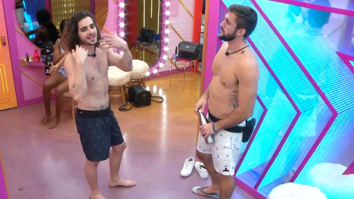 Fiuk e Arthur no BBB 21