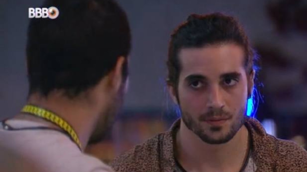 Gilberto e Fiuk no BBB 21