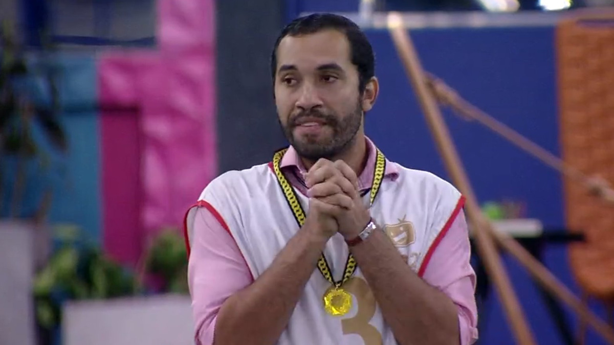 Gil no BBB 21 (Reprodução/Globo)