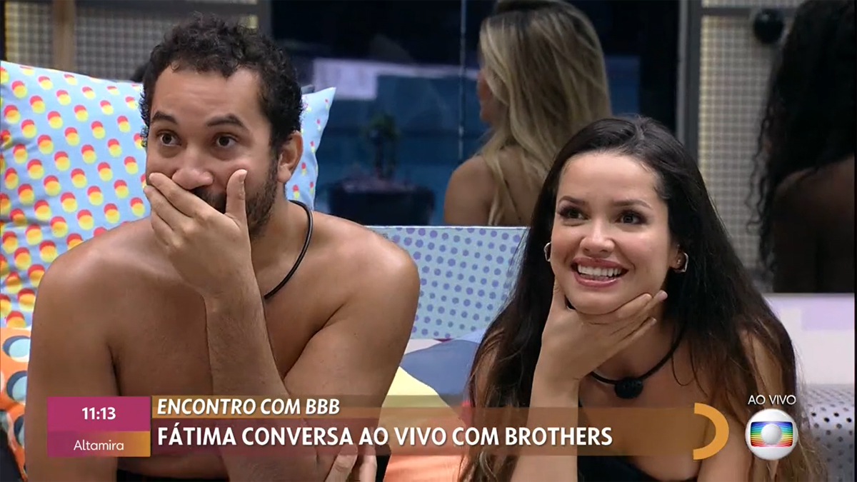 Gilberto e Juliette no BBB 21