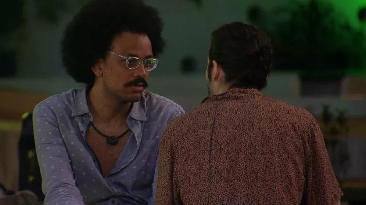 João Luiz e Fiuk no BBB 21