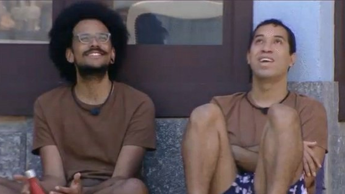 João Luiz e Gil (Reprodução/Globo)