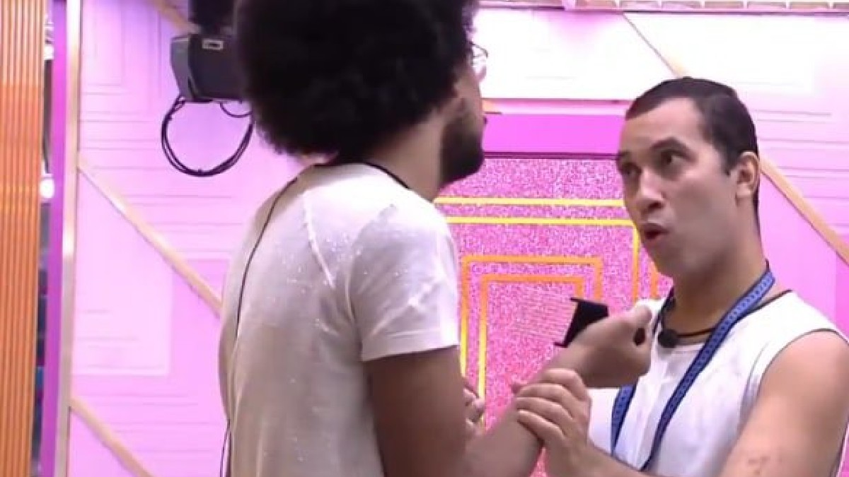 João Luiz e Gilberto no BBB 21