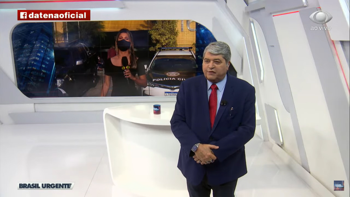 José Luiz Datena no Brasil Urgente