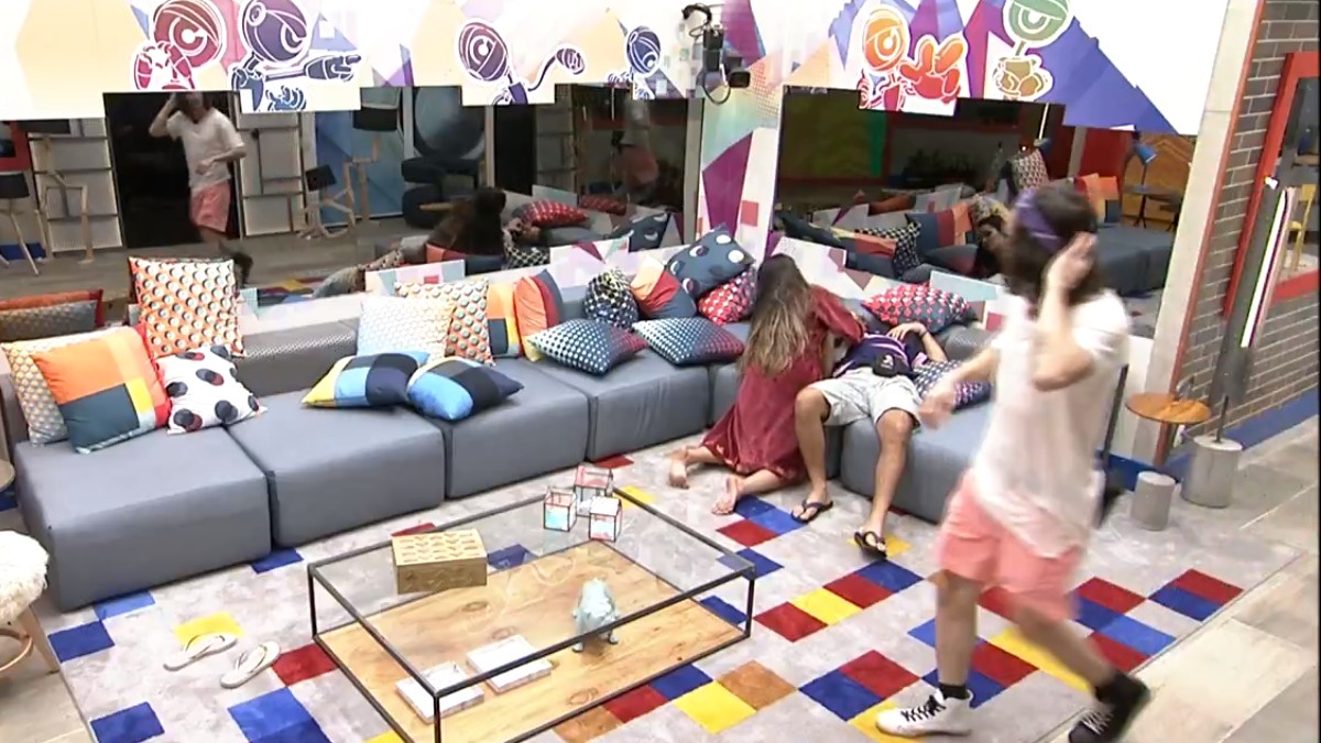 Juliette, Gilberto e Fiuk no BBB 21