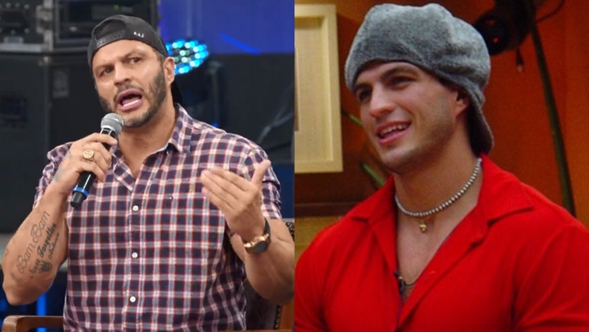 Kleber Bambam participa do Altas Horas e traça paralelo entre o BBB do passado e as temporadas atuais (Reprodução/Montagem Observatório da TV)