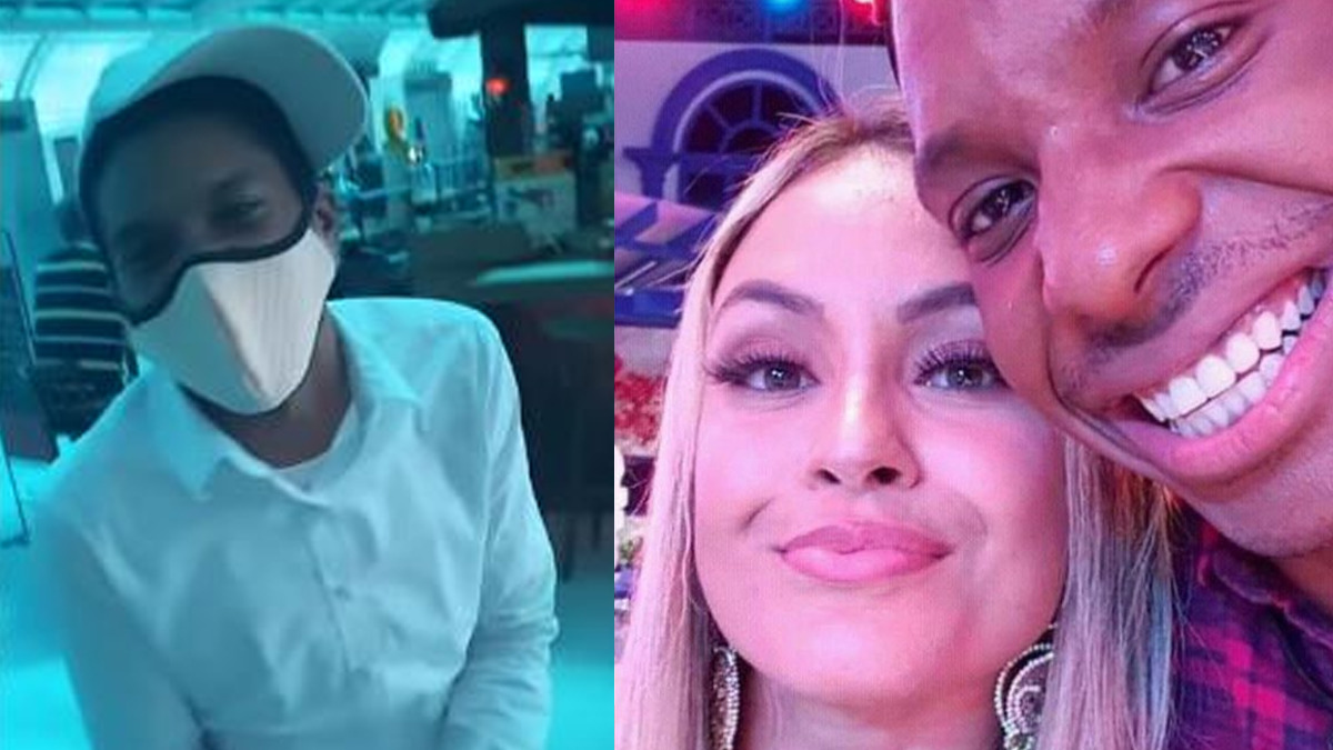 Lucas Penteado e Sarah Andrade