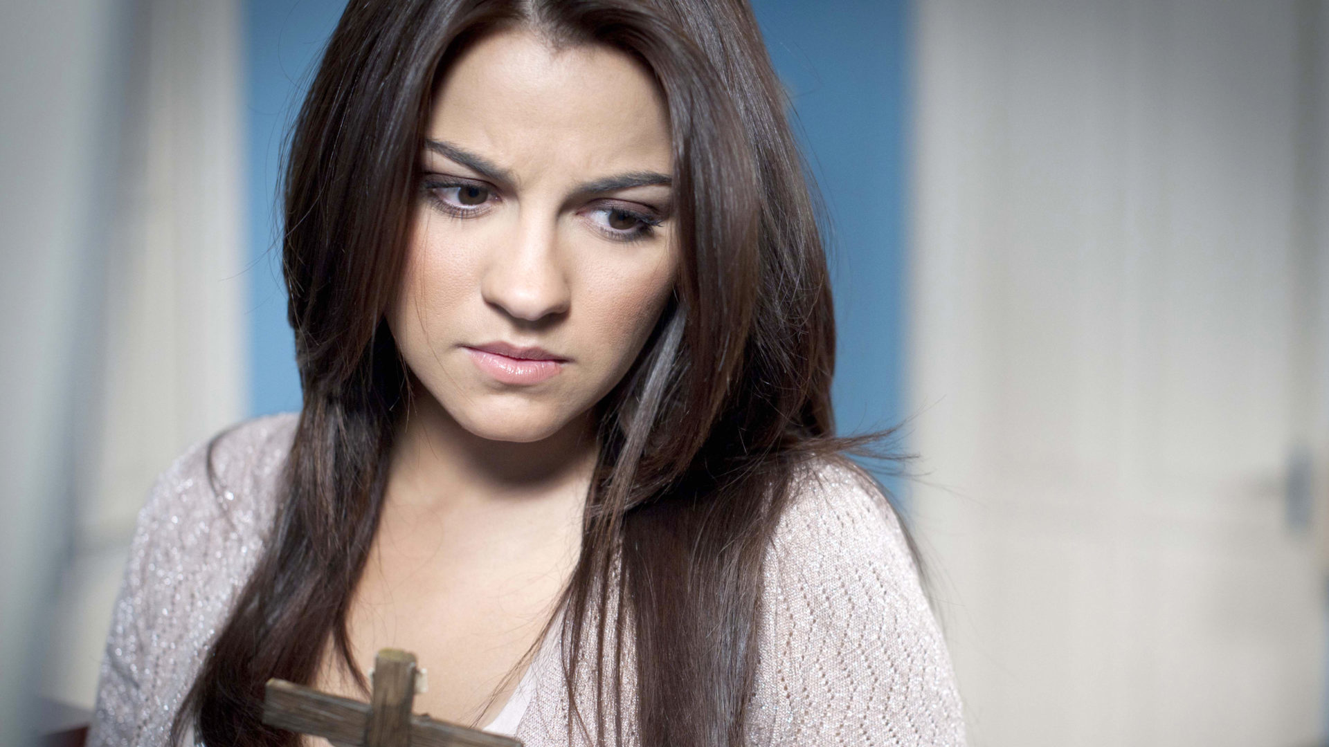 Maite Perroni como Maria Desamparada em Triunfo do Amor (Divulgação / SBT)