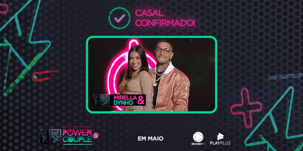 Mirella e Dynho (Reprodução/Record TV)
