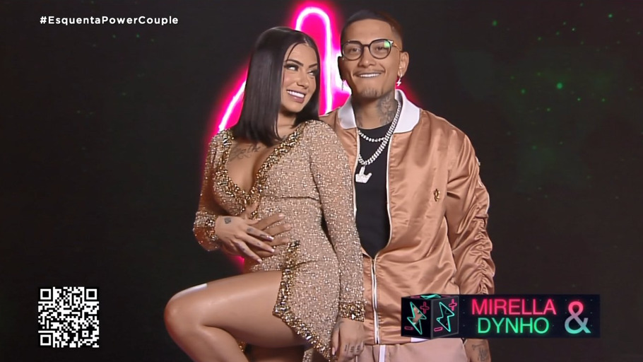 Mirella e Dynho (Reprodução/Record TV)