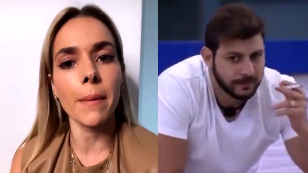 Monique Alfradique se envolve em polêmica com Caio, do BBB 21 (Reprodução/Globo)