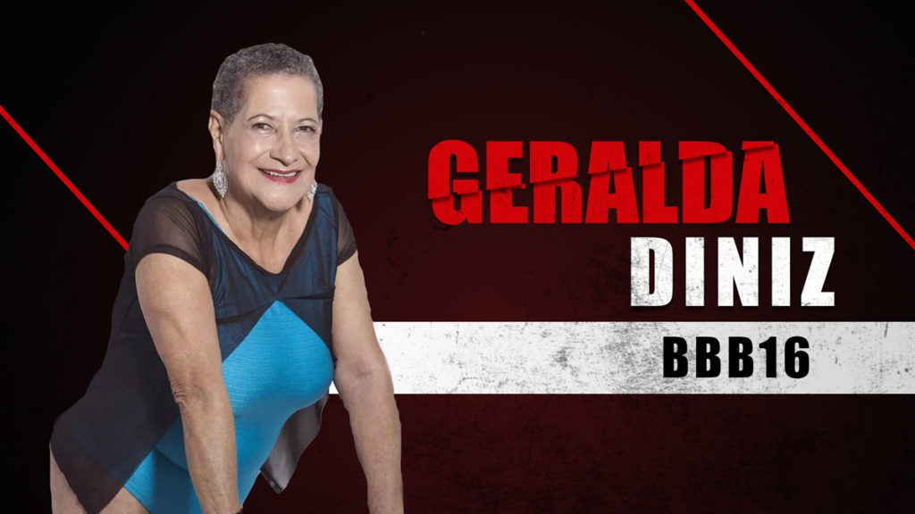 Montagem coloca Dona Geralda na nova edição de No Limite (Reprodução/Twitter)