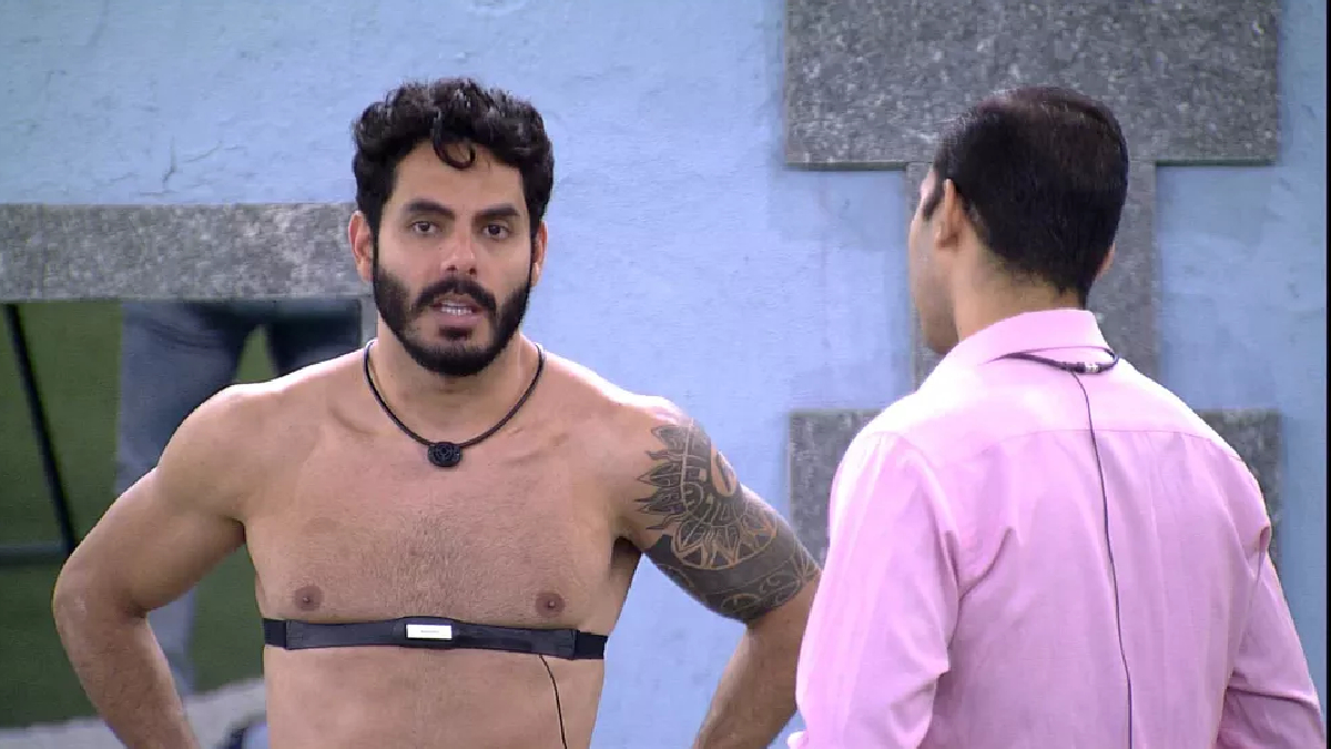 Rodolffo pede desculpas para Gilberto no BBB 21