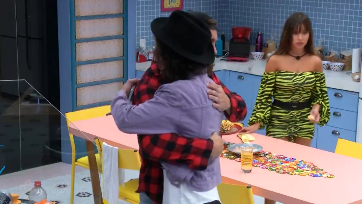 Arthur e Fiuk se entendem no BBB 21
