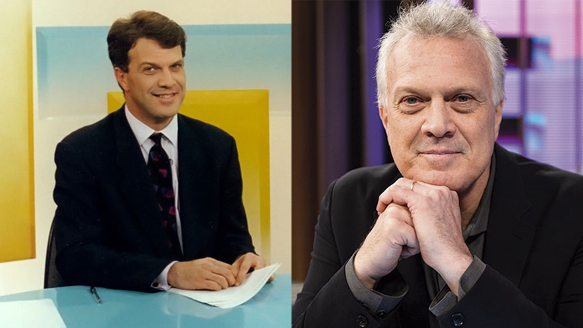 Bial começou a carreira e ganhou destaque como jornalista do Jornal Hoje, em 1981. Três anos depois, ganhou o posto de repórter exclusivo do Globo Repórter (Reprodução/Montagem Observatório da TV)