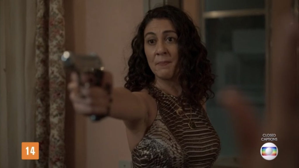 Penha sai da cadeia e mata Belizário (Reprodução/Globo)