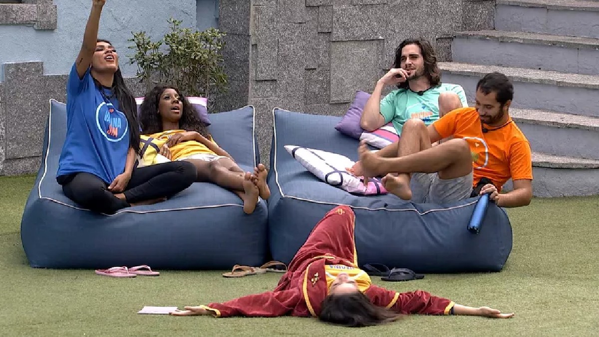 Pocah, Camilla de Lucas, Fiuk, Gilberto e Juliette no BBB 21