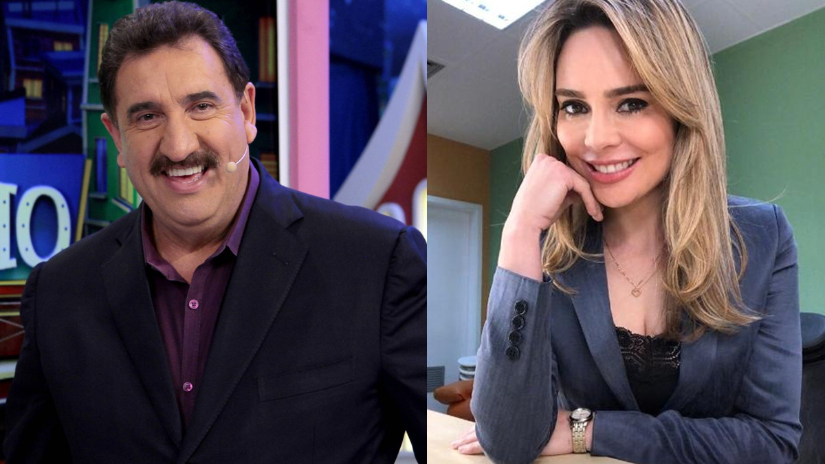 Ratinho e Rachel Sheherazade (Reprodução)